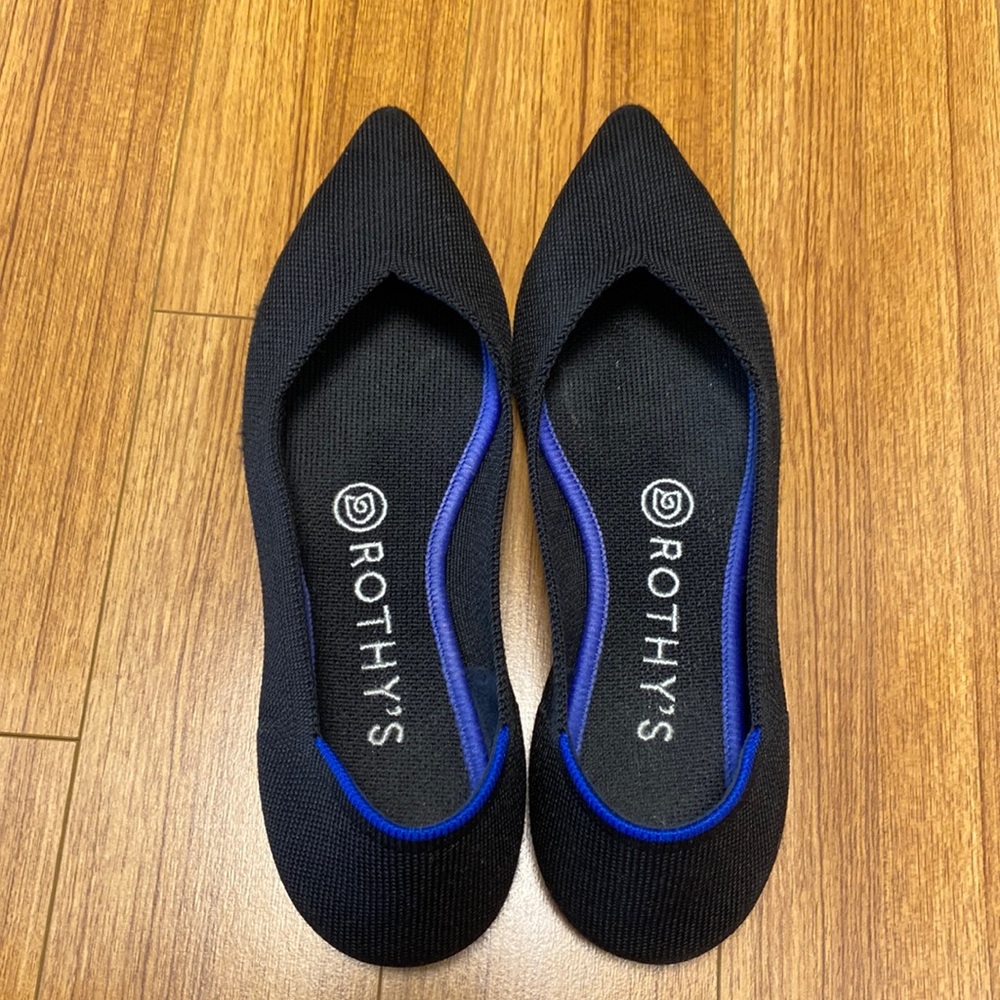 Rothy’s pointed toe flats